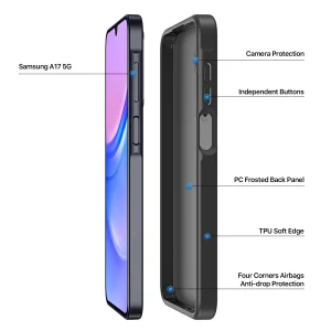 Калъф Dux Ducis Yind MagSF за Samsung Galaxy A17, черен 5