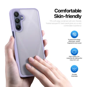 Удароустойчив калъф DUX DUCIS Yind Matte за Samsung Galaxy A17, лилав 5