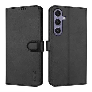 Калъф Тефтер AZNS PU Leather за Samsung Galaxy A17 5G / A17 4G, черен