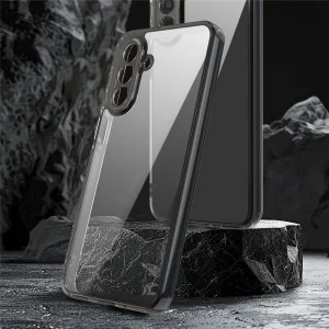 Удароустойчив калъф Acrylic Anti Yellowing за Samsung Galaxy A17 5G / A17 4G, черен 3