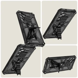 Shockproof case Kickstand Armor for Samsung Galaxy A17, Black 5
