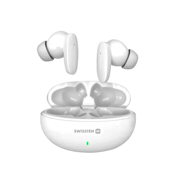 Безжични Слушалки TWS SWISSTEN SONIC, Бял 1
