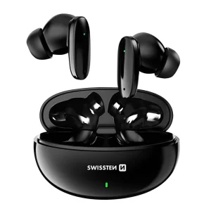 Безжични Слушалки TWS SWISSTEN SONIC, Черен