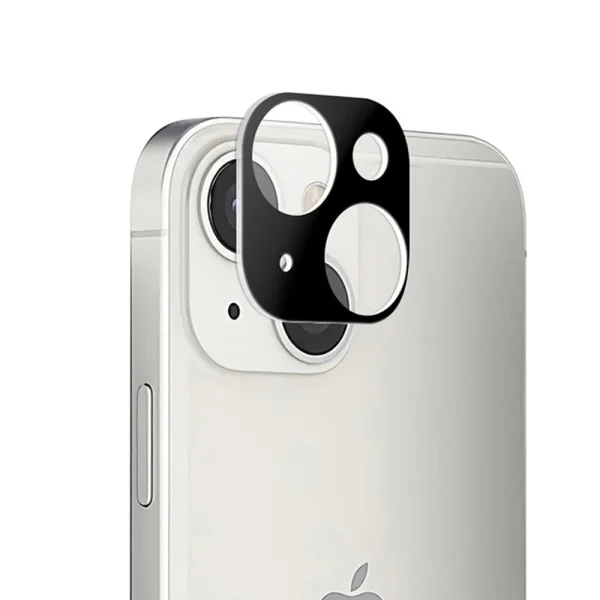 Стъклен Протектор за камера 3D за iPhone 13 / iPhone 13 mini, черен 1