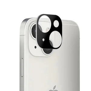 Стъклен Протектор за камера 3D за iPhone 13 / iPhone 13 mini, черен