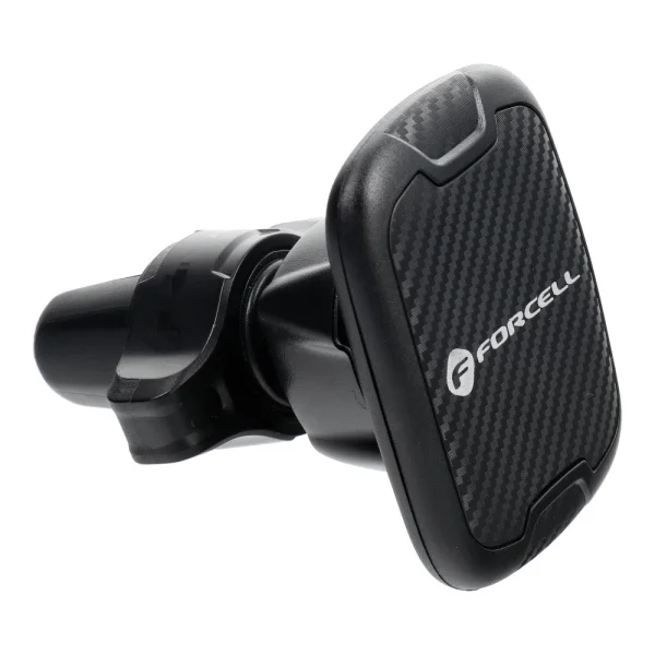 Магнитна Поставка за кола FORCELL F-Grip Carbon H-CT325, за въздуховода, черен 1