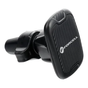 Магнитна Поставка за кола FORCELL F-Grip Carbon H-CT325, за въздуховода, черен