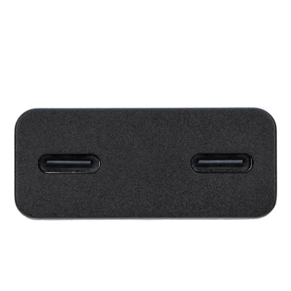 Зарядно 220V Blue Star Slim GaN, 2x USB-C, QC4.0, PD, 3A, 30W, TFK-SC-30WCC, черен 4
