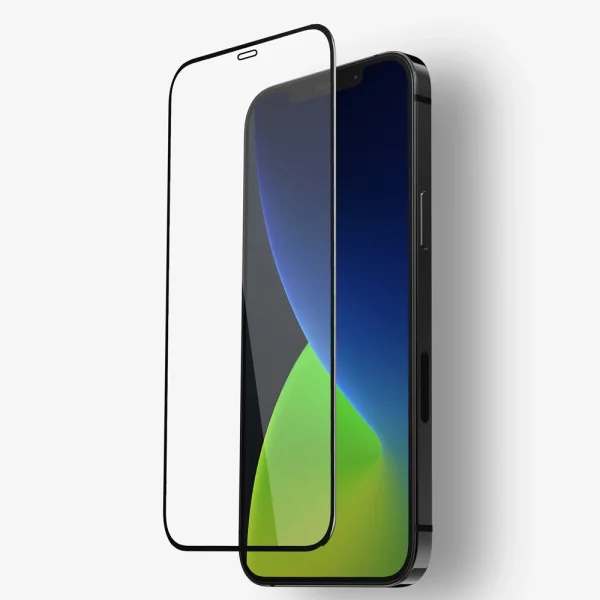 Glass Protector 6D Pro Full Glue for iPhone 12 / 12 Pro, black 2