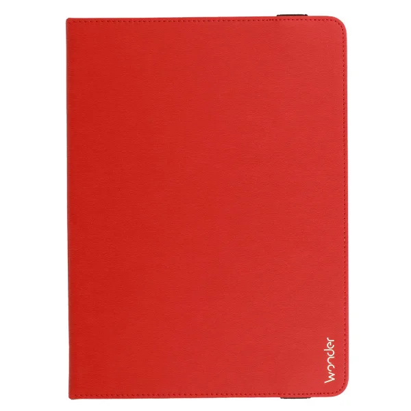 Универсален Калъф Тефтер Wonder Leather за таблети 11-inch, червен 1