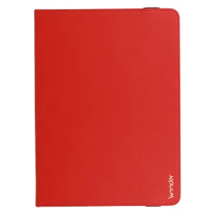 Universal Wallet Case Wonder Leather for 11-inch tablets, red