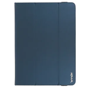 Universal Wallet Case Wonder Leather for tablets 11-inch, blue