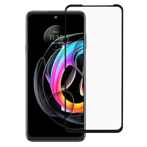 Стъклен протектор 5D Full Glue за Motorola Edge 20 / Edge 20 Pro, Черен