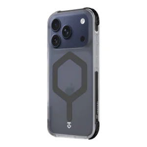 Shockproof case Tactical MagForce Hexagon for iPhone 18 Pro, black - transparent 5