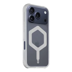 Tactical MagForce Hexagon shockproof case for iPhone 18 Pro Max, transparent - white 3