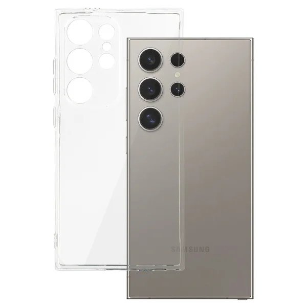 Силиконов калъф за Samsung Galaxy S25 Ultra, 2mm, Прозрачен 1