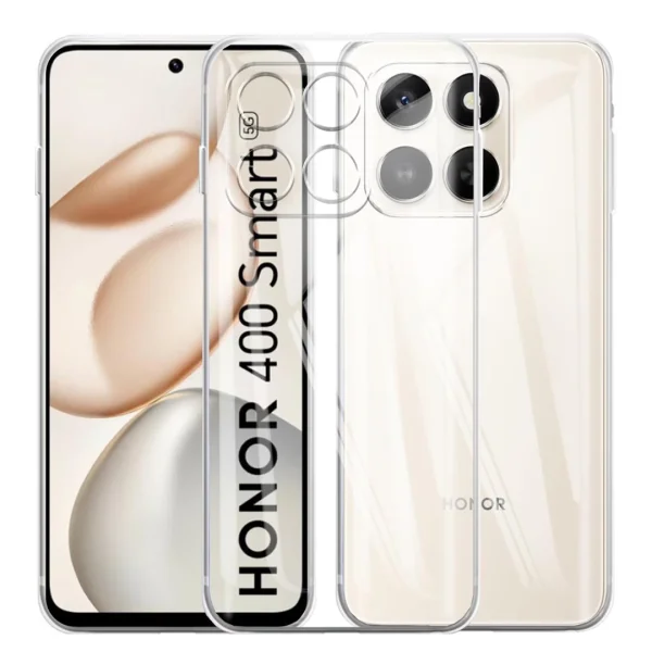 Силиконов калъф Techsuit Clear за Honor 400 Smart 5G / 400 Smart 4G / X7d 4G, прозрачен 2