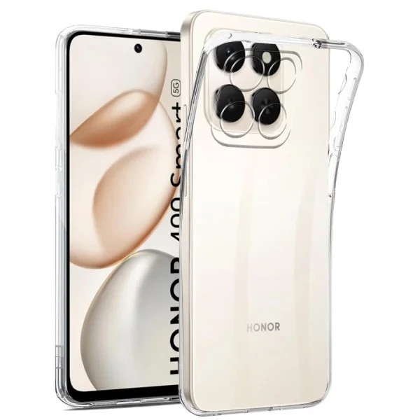 Силиконов калъф Techsuit Clear за Honor 400 Smart 5G / 400 Smart 4G / X7d 4G, прозрачен 1