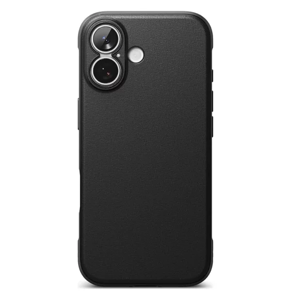 Силиконов калъф Ringke Onyx за iPhone 17, черен 3