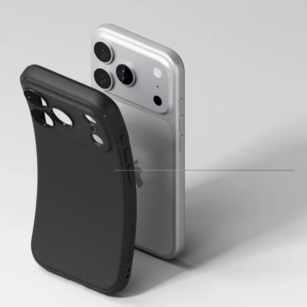 Силиконов калъф Ringke Onyx iPhone 18 Pro, черен 3