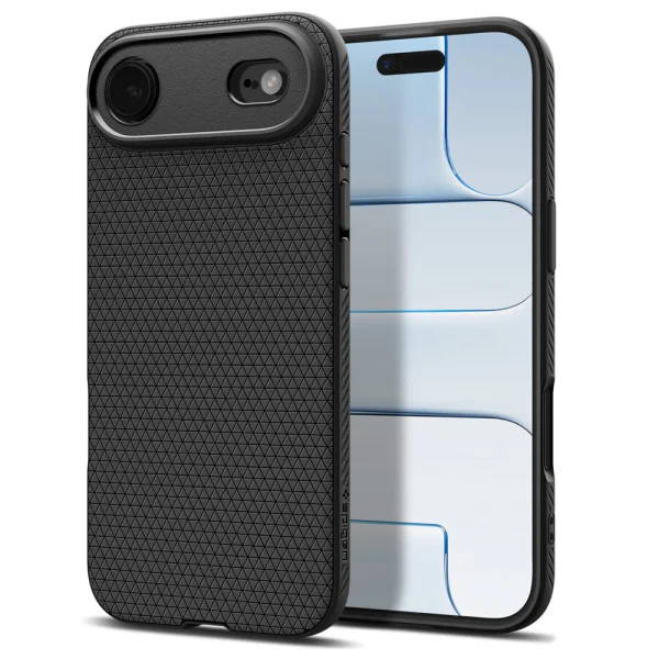 Spigen Liquid Air silicone case for iPhone Air, black 1