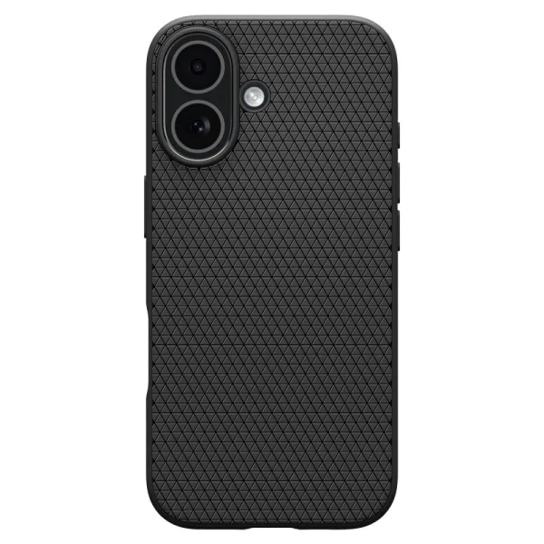 Silicone case Spigen Liquid Air for iPhone 17, black 2