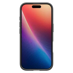 Silicone case Spigen Liquid Air for iPhone 17, black 3