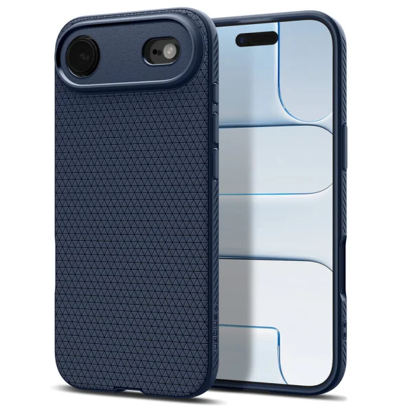 Spigen Liquid Air Silicone Case for iPhone Air, Dark Blue 1