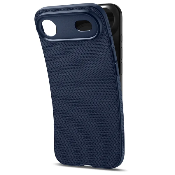 Spigen Liquid Air Silicone Case for iPhone Air, Dark Blue 2