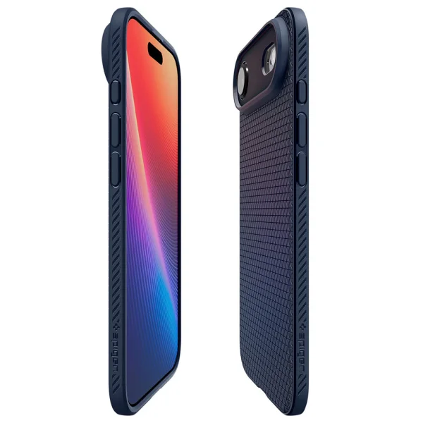 Spigen Liquid Air Silicone Case for iPhone Air, Dark Blue 6