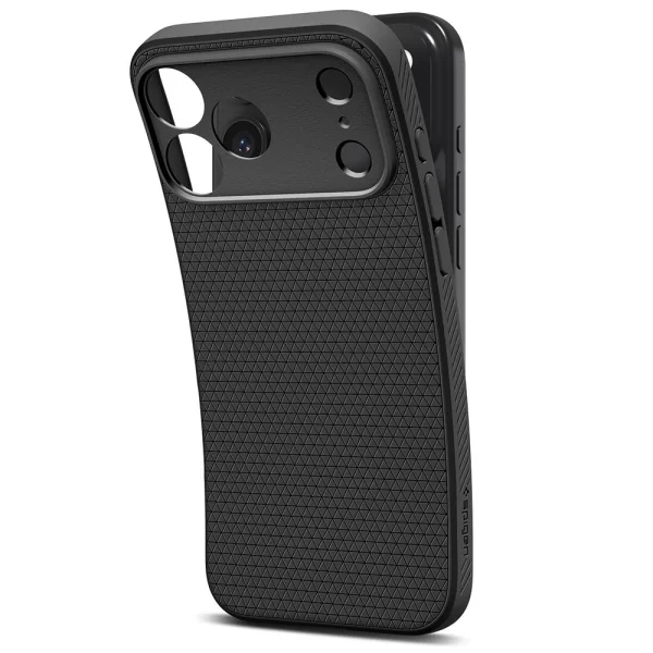 Spigen Liquid Air silicone case for iPhone 18 Pro, black 2