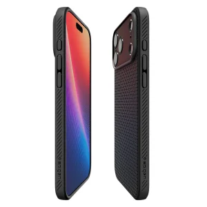Spigen Liquid Air silicone case for iPhone 18 Pro, black 6