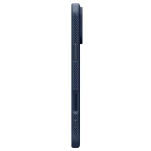 Силиконов калъф Spigen Liquid Air за iPhone 18 Pro Max, тъмно син 5