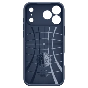 Силиконов калъф Spigen Liquid Air за iPhone 18 Pro Max, тъмно син 4
