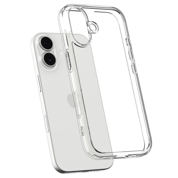 Spigen Ultra Hybrid shockproof case for iPhone 17, transparent 2