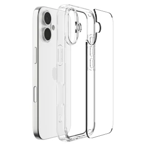 Spigen Ultra Hybrid shockproof case for iPhone 17, transparent 5