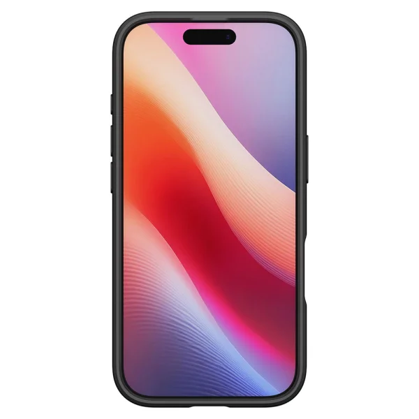 Удароустойчив калъф Spigen Ultra Hybrid за iPhone 17, черен-прозрачен 6