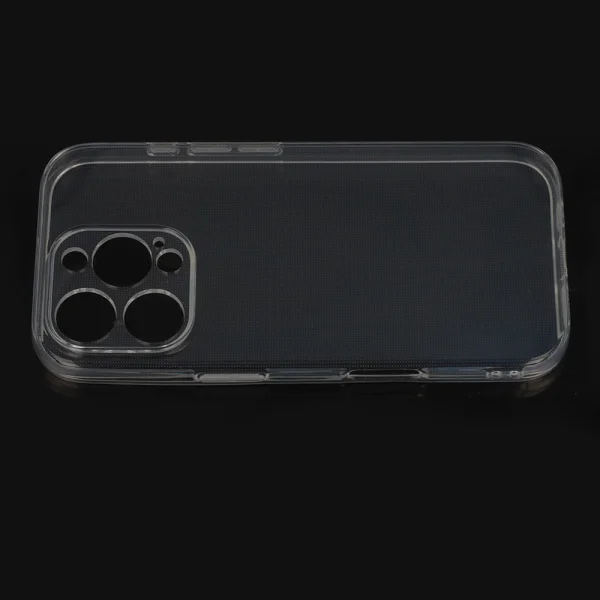 Silicone case for iPhone 16 Pro, 2mm, transparent 3