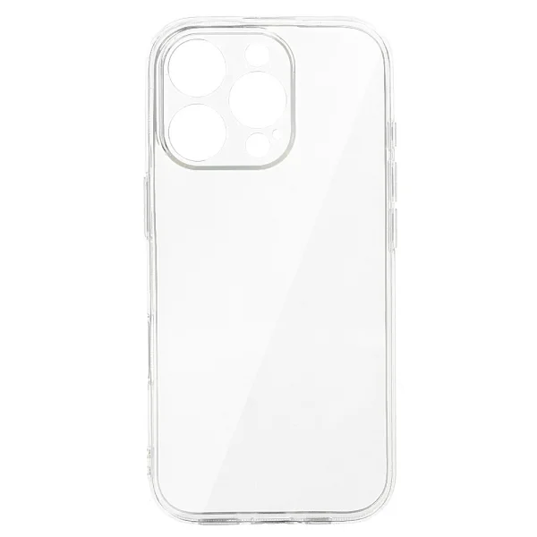 Silicone case for iPhone 16 Pro, 2mm, transparent 2