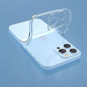 Silicone case for iPhone 16 Pro, 2mm, transparent 4