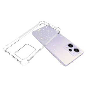 Силиконов калъф Anti-drop за Xiaomi Redmi Note 12 Pro Plus 5G, прозрачен 3