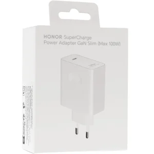 Мрежово зарядно Honor Super Charge HN-200500EP2, USB-C Travel Charger, 100W, Бял 4