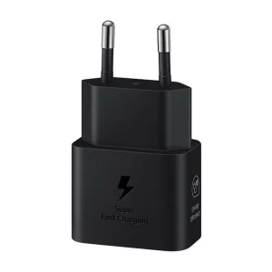 Зарядно устройство Samsung EP-T2510NBE USB-C, 25W, черен