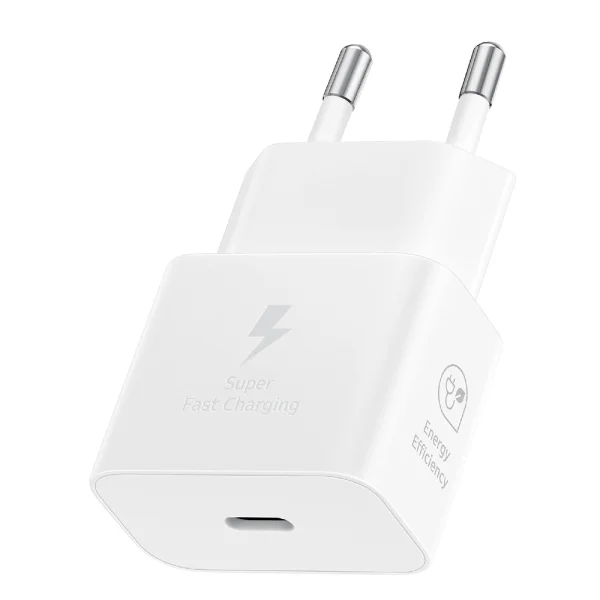 Зарядно устройство Samsung EP-T2510NBE USB-C, 25W, Бял 1