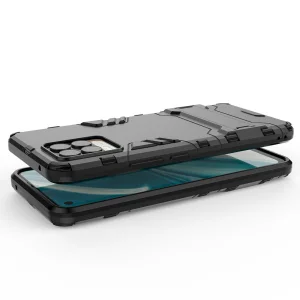 Shockproof Case Kickstand for Realme 8 4G, Black 4