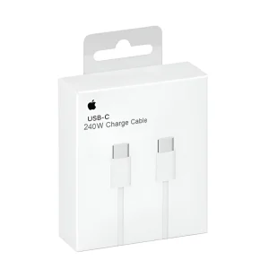 Кабел Apple Type-C към Type-C, 240W, myqt3zm/a, Data Cable, 2m, Бял 4