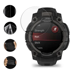 Hydrogel screen protector for Garmin Instinct Amoled 3 45mm watch