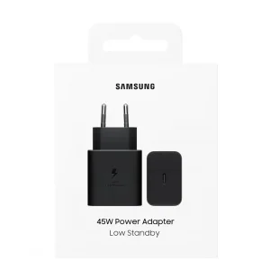 Зарядно Samsung EP-T4511NBE USB-C 45W Travel Charger Black 4