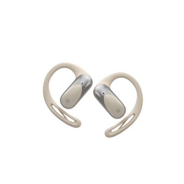 TWS Swissten Running Open Ear Wireless Earphones, Beige 1