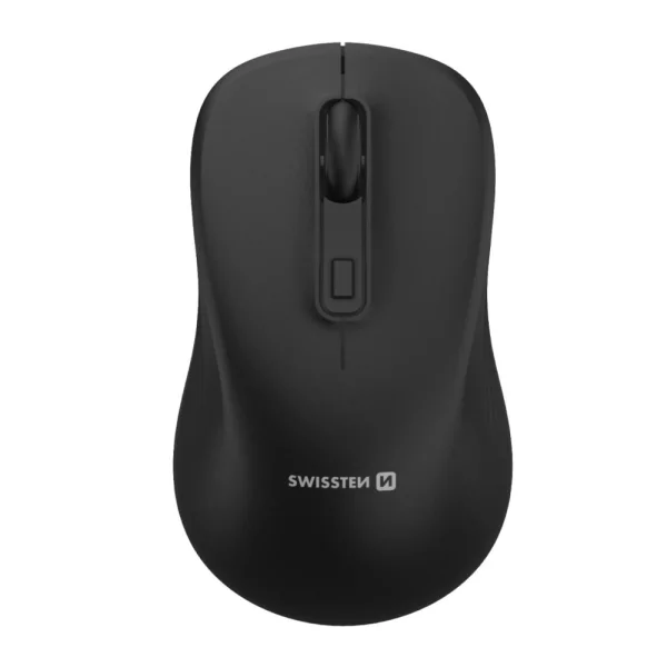 Wireless Mouse Swissten Wireless Ergo1, black 1